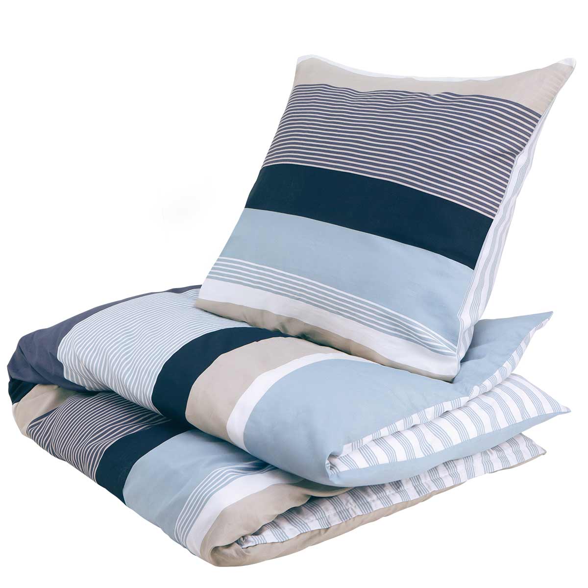 Sympathica Andie Denim Satin-Bettwäsche