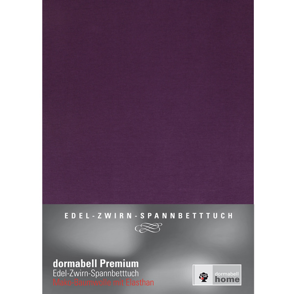 dormabell Premium Jersey Bettlaken Viola