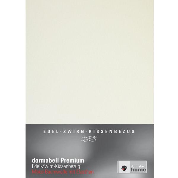 dormabell Premium Jersey Kissenbezug elfenbein