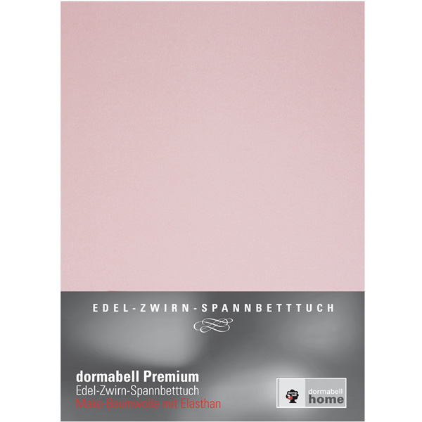 dormabell Premium Jersey Bettlaken Rose