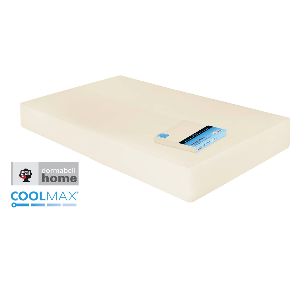 dormabell Coolmax Spannbettlaken elfenbein