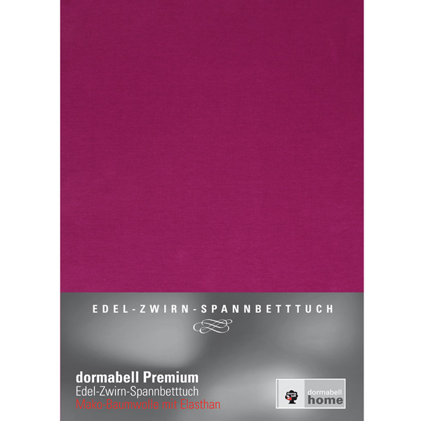 dormabell Premium Jersey Bettlaken Beere