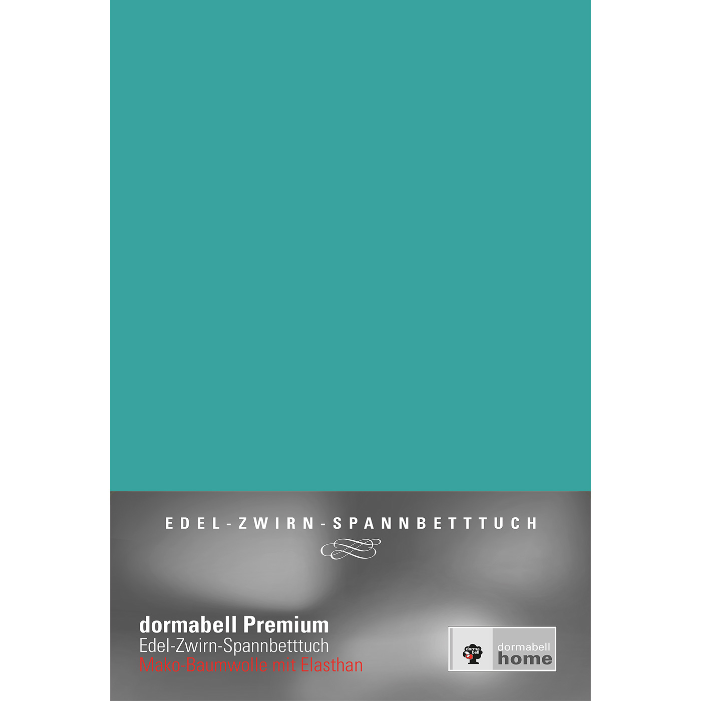 dormabell Premium Jersey Spannbettlaken petrol