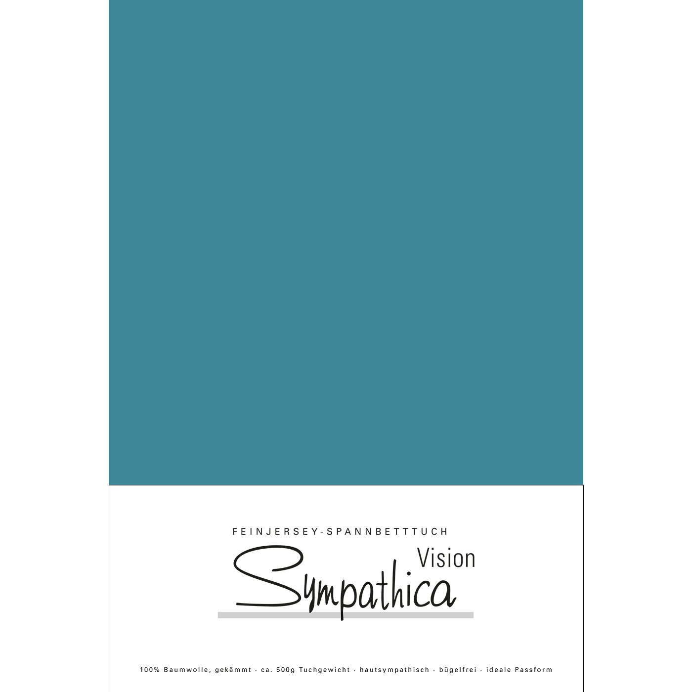 Sympathica Vision Jersey Spannbettlaken ozean