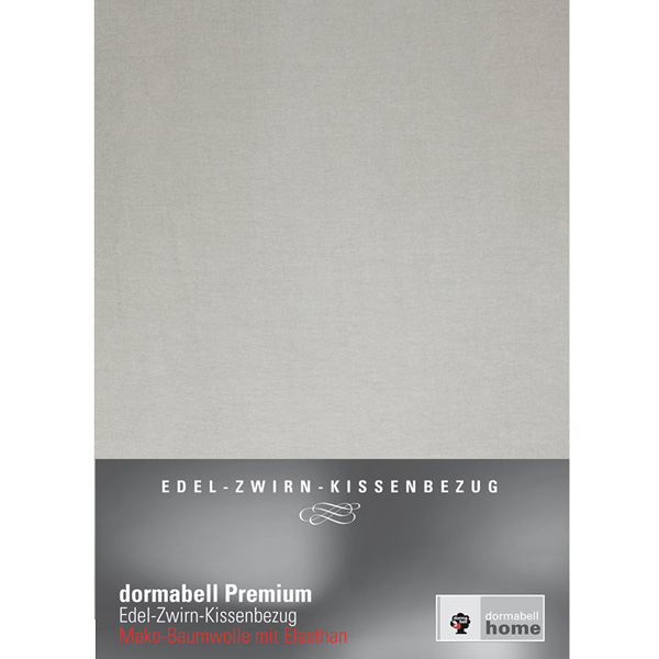 dormabell-premium-kissenbezug-lichtgrau dormabell Premium Jersey Kissenbezug Lichtgrau