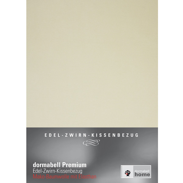 dormabell Premium Jersey Kissenbezug Leinen