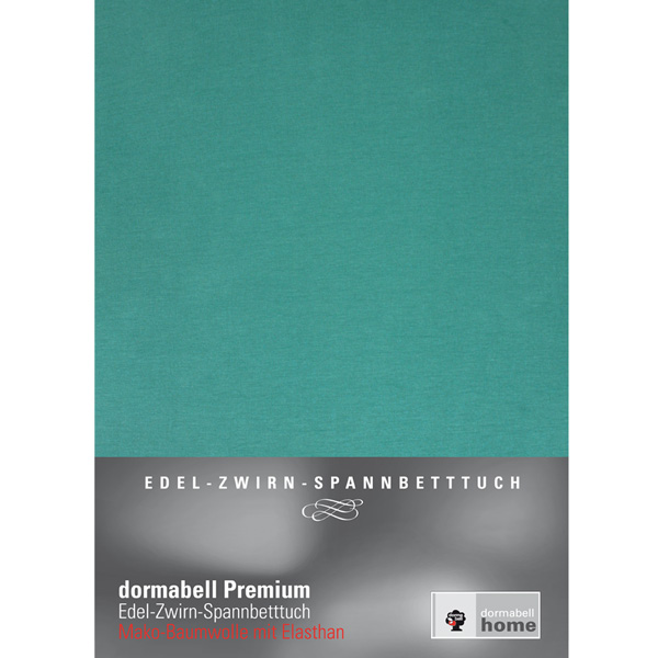 dormabell Premium Jersey Bettlaken Lagune