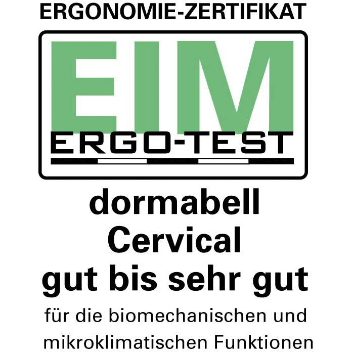 dormabell-Cervical-Test Ergonomie Institut München Zertifikat