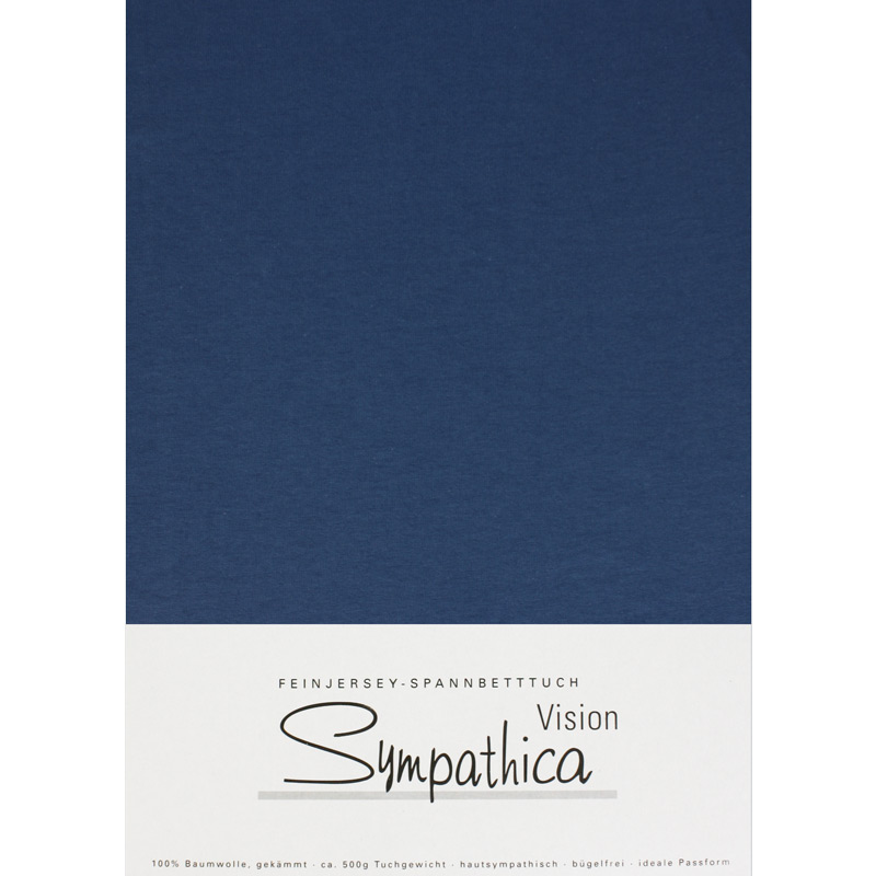 Sympathica Vision Jersey Bettlaken Navy