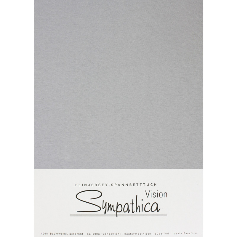 Sympathica Vision Jersey Bettlaken Silber