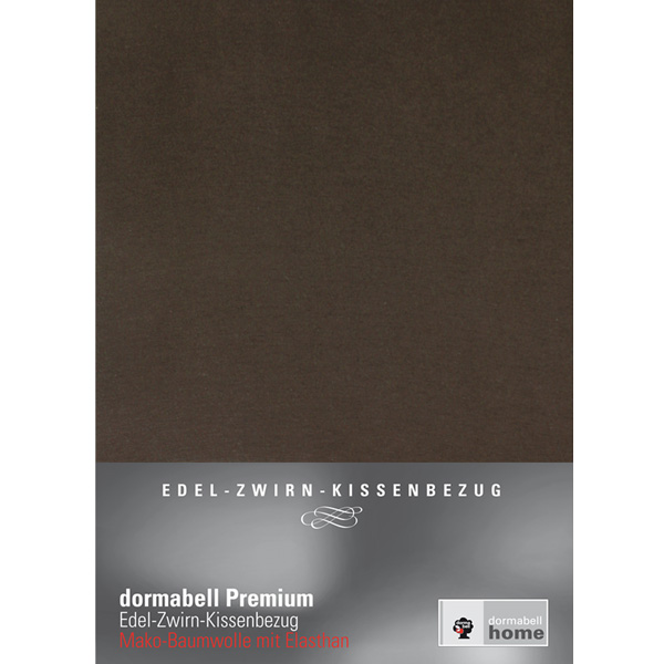 dormabell Premium Jersey Kissenbezug Mocca