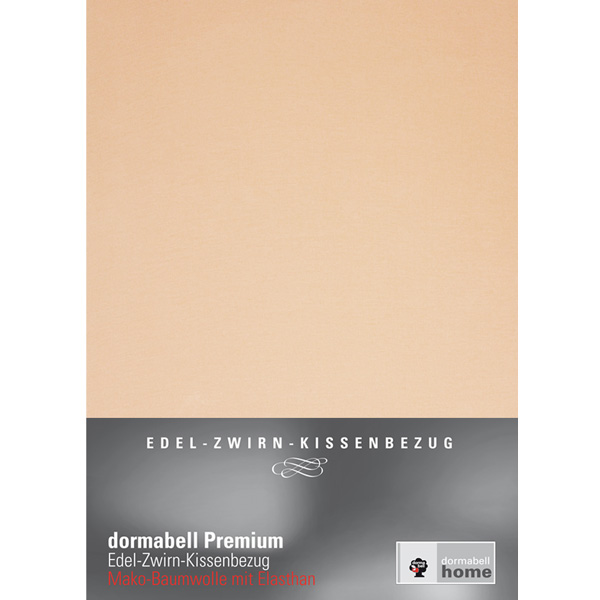 dormabell Premium Jersey Kissenbezug Lachs