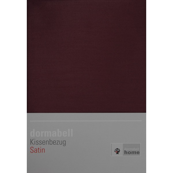 dormabell Satin Kissenbezug pflaume