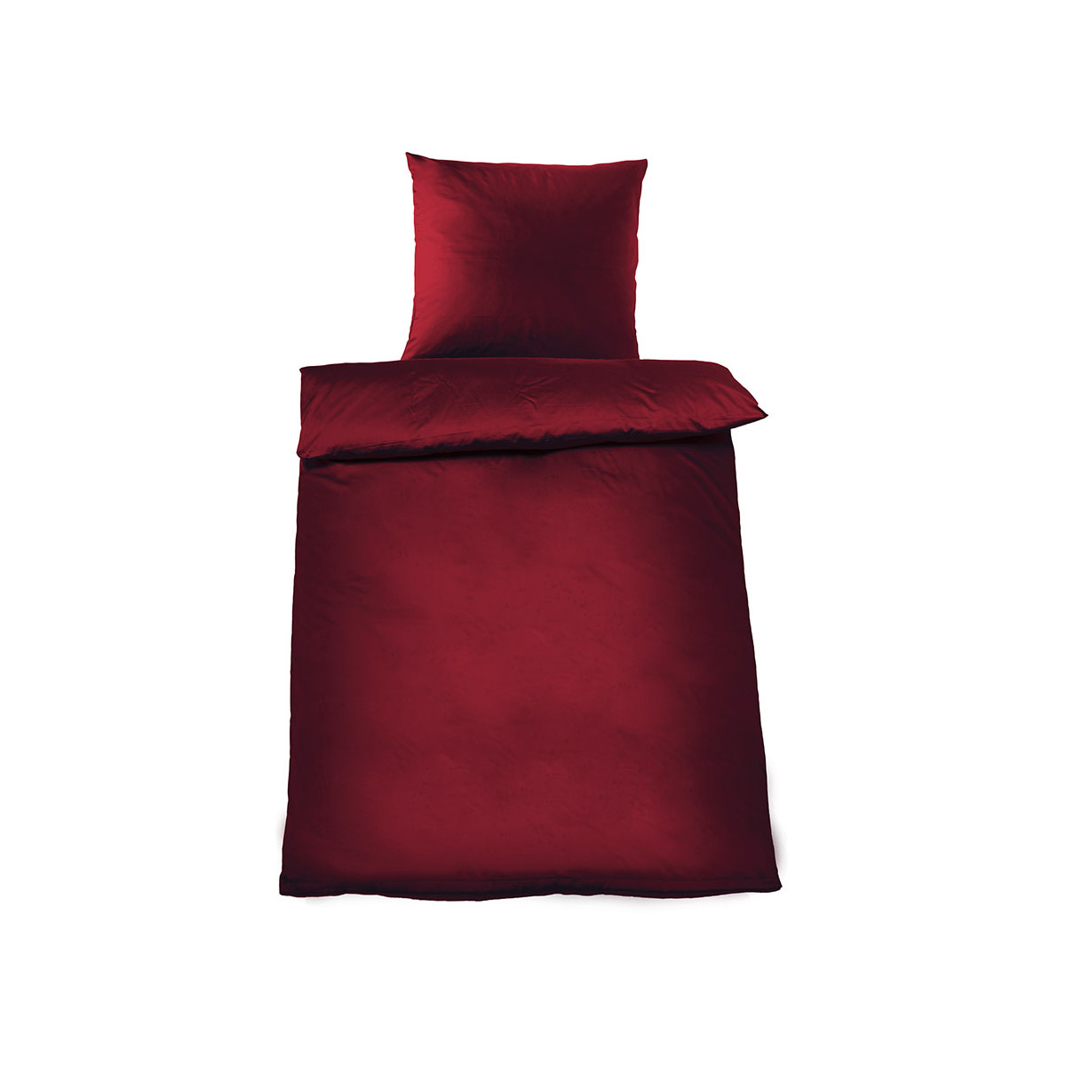 dormabell Satin Bettwäsche bordeaux