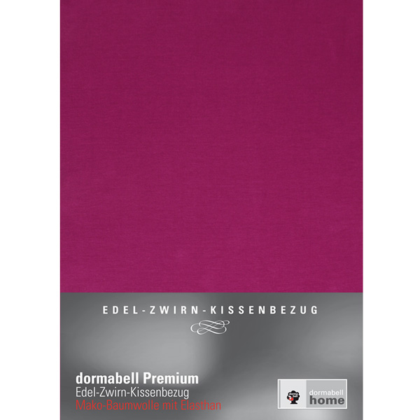 dormabell Premium Jersey Kissenbezug Beere