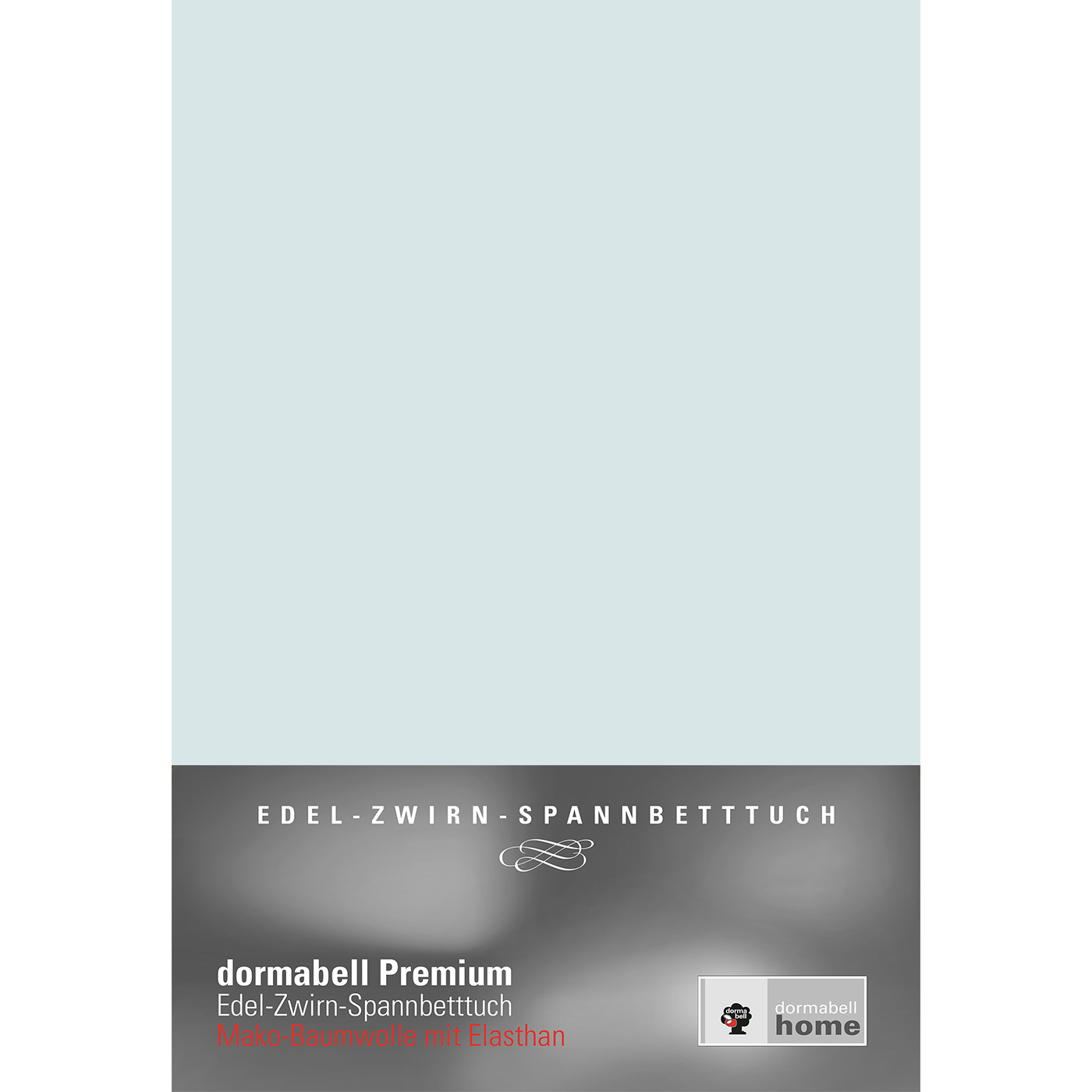 dormabell Premium Jersey Spannbettlaken silbergrau