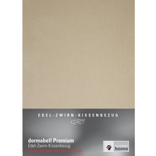 dormabell Premium Jersey Kissenbezug Sand