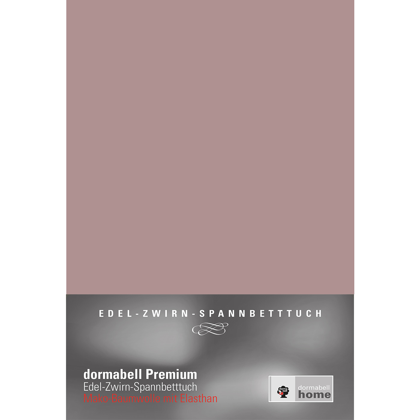 dormabell Premium Jersey Spannbettlaken altrosa